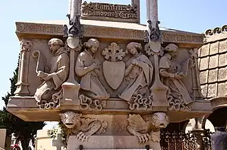 Détail de la sépulture d'Eusebi Arnau.