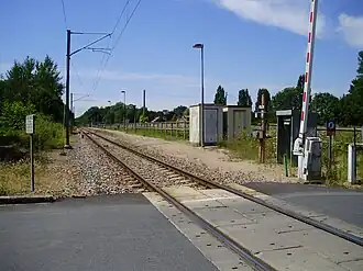 Passage à niveau.