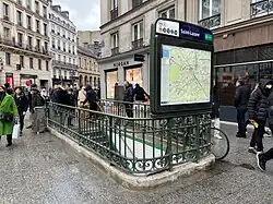 Accès no&nbsp;2 « Place du Havre ».