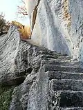 Escalier protohistorique