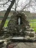 La grotte Notre-Dame-de-Lourdes.