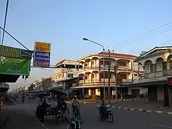 La RN13 à Savannakhet