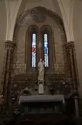 Chapelle décorée.