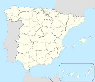 voir sur la carte d’Espagne