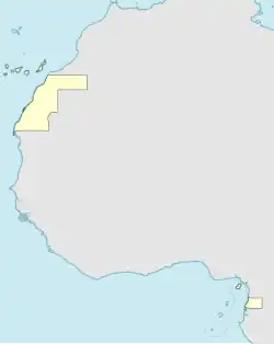 Description de l'image Mapa de Hispanoáfrica.svg.