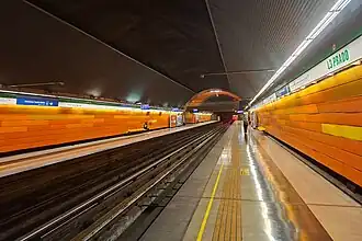 Quai de la station.
