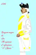 Régiment d’Artois de 1786 à 1791