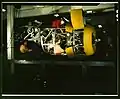 Installation d'un moteur.