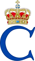 Monogramme du roi Christian III.