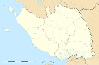 voir sur la carte de la Vendée