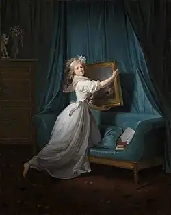 Mademoiselle Rosalie Duthé, 1792. Staatliche Kunsthalle Karlsruhe