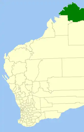 Comté de Wyndham-East Kimberley