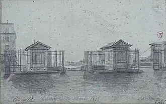Barrière de la Rapée en 1859