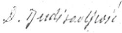 signature de Diana Budisavljević