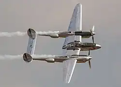 Lockheed P-38 Lightning.