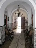 Intérieur d'une maison typique de Valle de los Pedroches, avec le plafond voûté. (Alcaracejos, novembre 2012)