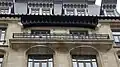 Cinquième niveau de la façade.