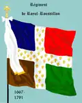 Régiment Royal-Roussillon de 1667 à 1791.