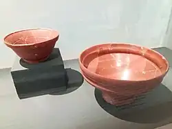 Bols en sigillée de l'atelier de la Muette.
