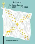 régiment Royal-Lorraine drapeau colonel