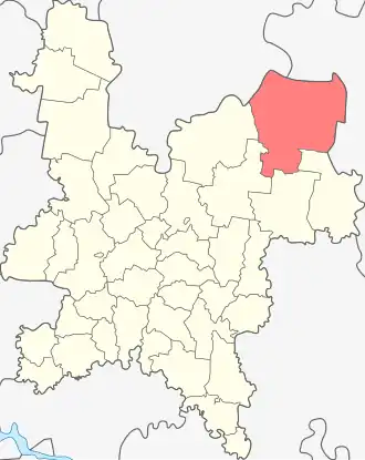 Localisation de Raïon de la Haute-Kama
