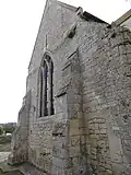 Mur est du chevet