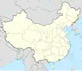 Localisation du&nbsp;Jiangxi en&nbsp;Chine