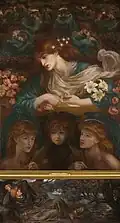 La Damoiselle élue, Dante Gabriel Rossetti.