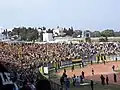 Vue d'une tribune du stade le 1er mai 2008.