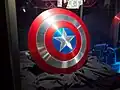 Le bouclier utilisé dans le film Captain America: First Avenger (2011).