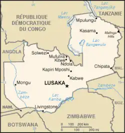 Description de l'image Carte de la Zambie FR.png.