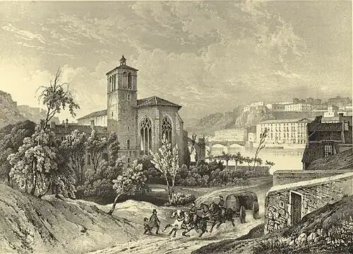Vue depuis la montée de l’Observance.
