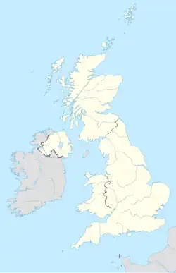 Localisation sur la carte du Royaume-Uni
