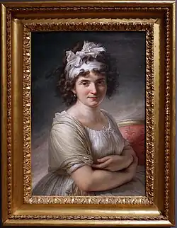 Antoine-Jean Gros, Portrai de Celeste Coltellini, madame Meuricoffre, 1790 ca.
