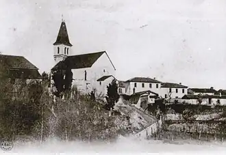 Vue sud-est après restauration de 1901.
