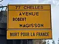 Avenue Robert-Magisson.