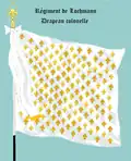 drapeau colonel du régiment de Lochmann de 1751 à 1777