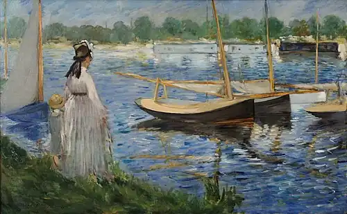 Bords de Seine à Argenteuil, 1874, Courtauld Gallery