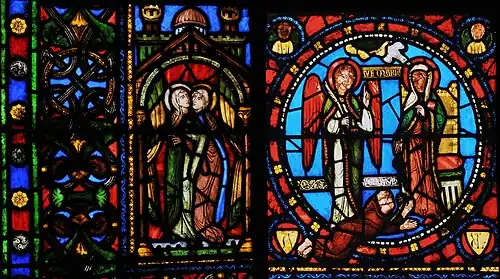 Vitraux de la basilique Saint-Denis.
