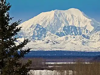 Vue du mont Russell.