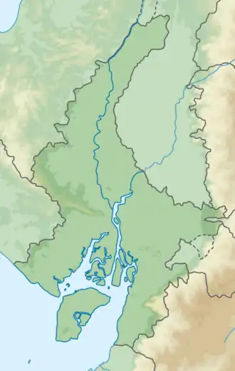 voir sur la carte de la Province de Guayas