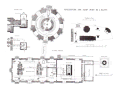 Plan historique de l'ensemble du système avec la salle des machines