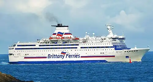 Le MV Bretagne