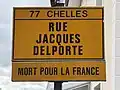 Rue Jacques-Delporte.