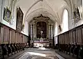 Le chœur de l'église.
