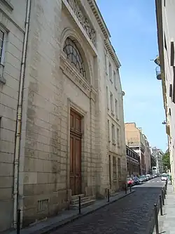 Façade de la chapelle.