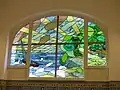 Vitrail art nouveau d'Alleaume