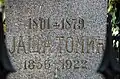 La tombe de Jaša Tomić