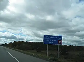 Image illustrative de l’article Route du littoral acadien