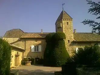 Le château de Fuissé.